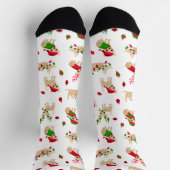 Kerstchihuahuas Fawn Socks Sokken (Top)