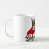 Kerstchihuahuas Koffiemok (Links)