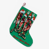 KerstChili Peppers Kleine Kerstsok (Voorkant (Hangend))