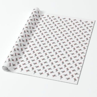 KerstChinchilla  Cadeaupapier