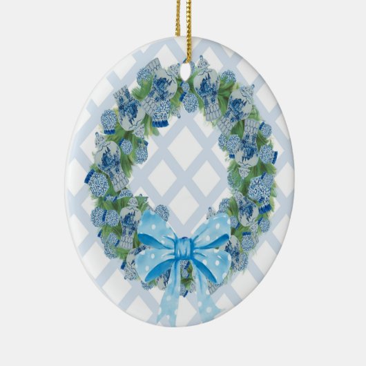 KerstChinoiserie Ginger Jar Jars Keramisch Ornament (Rechts)