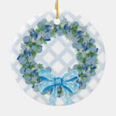 KerstChinoiserie Ginger Jar Jars Keramisch Ornament (Achterkant)