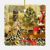 Kerstchippendale Keramisch Ornament (Achterkant)