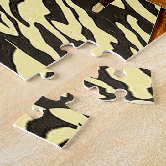 Kerstchippendale Legpuzzel (Zijkant)