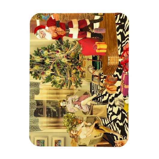 Kerstchippendale Magneet (Verticaal)