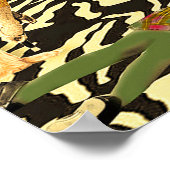 Kerstchippendale Poster (Hoek)