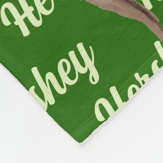 Kerstchocolade Lab met de naam Dog Fleece Deken (Hoek)