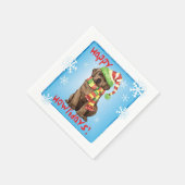 kerstchocolade Lab Servet (Hoek)