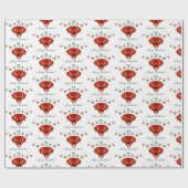 kerstchocolade labrador Retriever Cadeaupapier (Vlak)