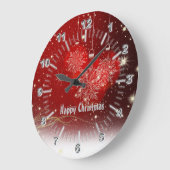 kerstchroomcijfers grote klok (Hoek)