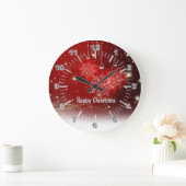 kerstchroomcijfers grote klok (Huis)