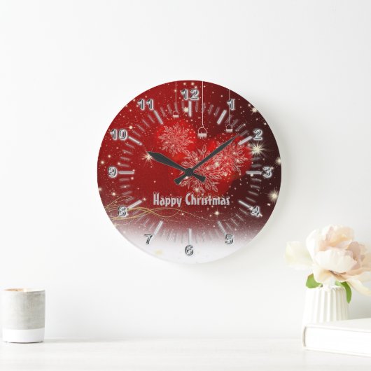 kerstchroomcijfers grote klok (Huis)