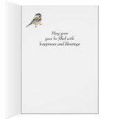 Kerstcichorei Bird Winter Nabuurschap (Binnen (Rechts))