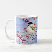 Kerstcichorei Cute Bird Berries Koffiemok (Links)