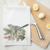 Kerstcichorei Tea Kitchen Towel Theedoek (Quarter Fold)