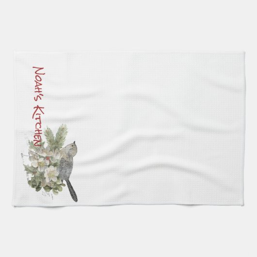 Kerstcichorei Tea Kitchen Towel Theedoek (Horizontaal)