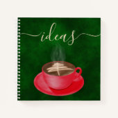 Kerstcino Coffee Notitieboek (Voorkant)