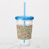 kerstcircus acryl drinkbeker (Rechts)