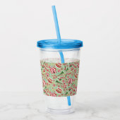 kerstcircus acryl drinkbeker (Links)