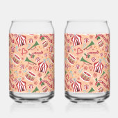 kerstcircus blikvorm glas (Links)