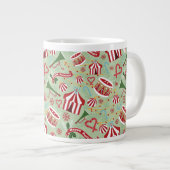 kerstcircus grote koffiekop (Voorkant rechts)