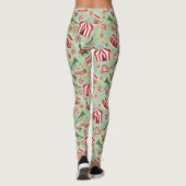 kerstcircus leggings (Achterkant)