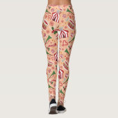 kerstcircus leggings (Achterkant)