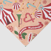 kerstcircus tissuepapier (Detail)