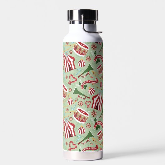 kerstcircus waterfles (Links)