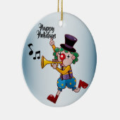 Kerstcircusmuziek Keramisch Ornament (Rechts)