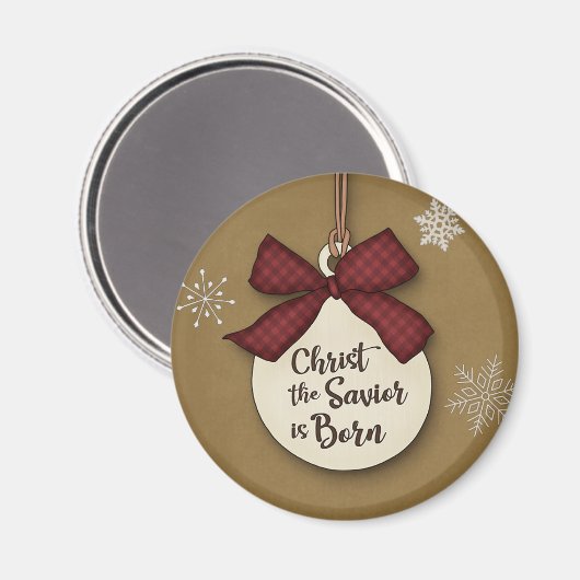 Kerstcirkel Magnet (Voorkant / Achterkant)