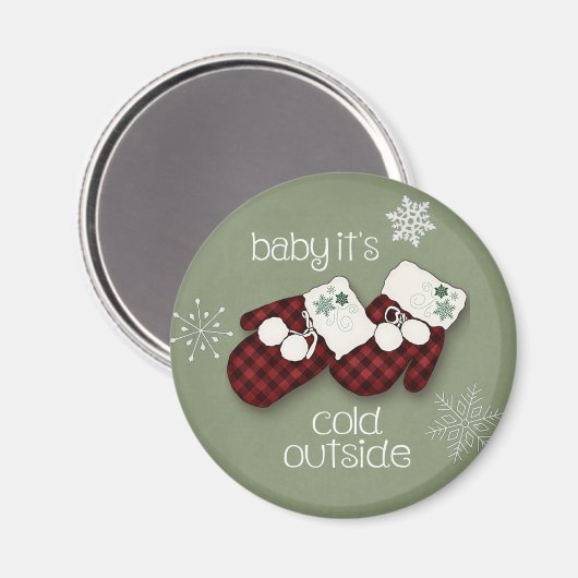 Kerstcirkel Magnet (Voorkant / Achterkant)