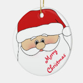 kerstcirkel Ornament/kerstman Keramisch Ornament (Links)
