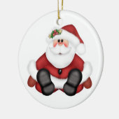 kerstcirkel Ornament/kerstman Keramisch Ornament (Links)