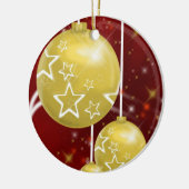 kerstcirkelversiering keramisch ornament (Links)