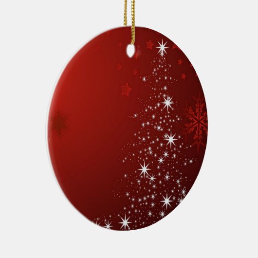 kerstcirkelversiering keramisch ornament (Rechts)