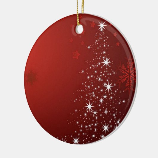 kerstcirkelversiering keramisch ornament (Links)