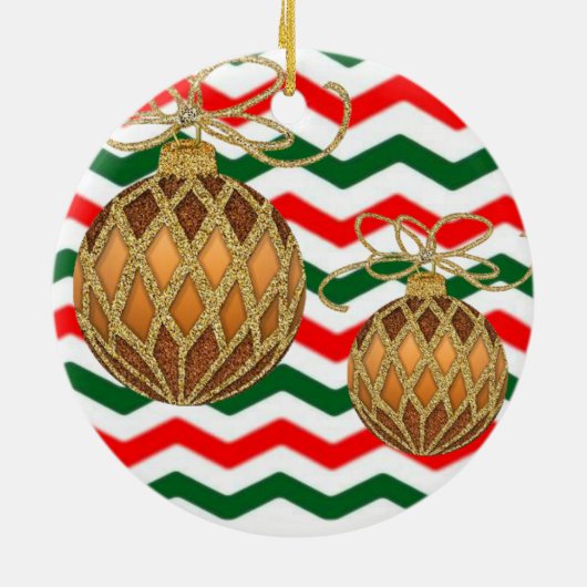 kerstcirkelversiering keramisch ornament (Achterkant)