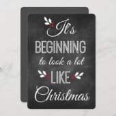 kerstcitaat feestdagenkaart (Voorkant / Achterkant)