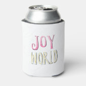 kerstcitaat, feestelijke typografie blikjeskoeler (Blikje Achterkant)