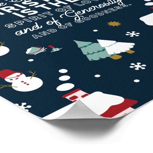 kerstcitaat poster (Hoek)