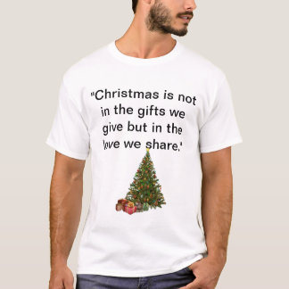 Kerstcitaat T-shirt