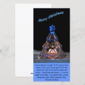 Kerstcitaten 6 feestdagenkaart (Voorkant / Achterkant)
