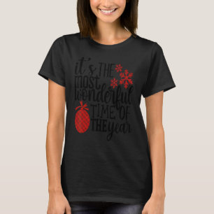Kerstcitaten Spreuk Schattige Kinderen Meisjes Jon T-shirt