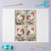 Kerstcluckers Tissuepapier (Craft)