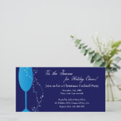 Kerstcocktail Champagne (Staand voorkant)