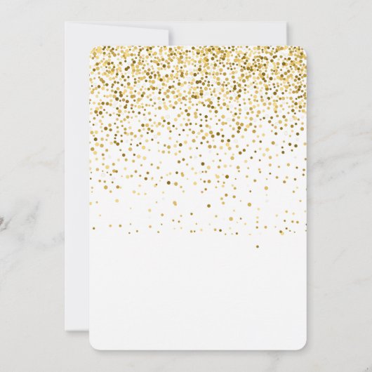 kerstcocktail Festive Drink Party Kaart (Achterkant)