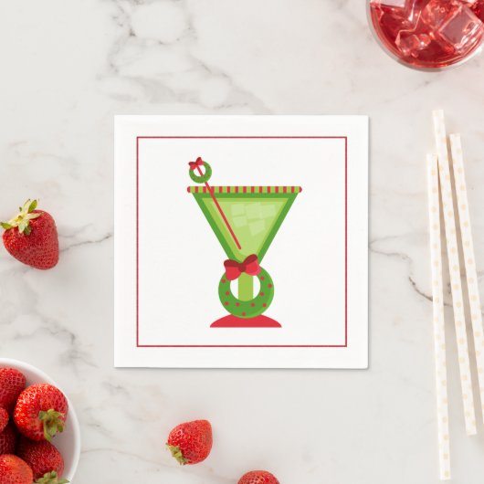 Kerstcocktail Napkin Servetten (Insitu)