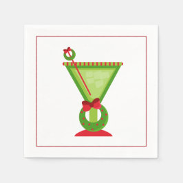 Kerstcocktail Napkin Servetten