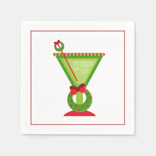 Kerstcocktail Napkin Servetten